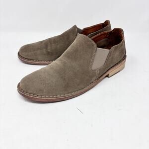 Vince Bootie US‎ 7.5/EU 38 Mia Tan Suede Leather Low Top Womens Italy Neutral